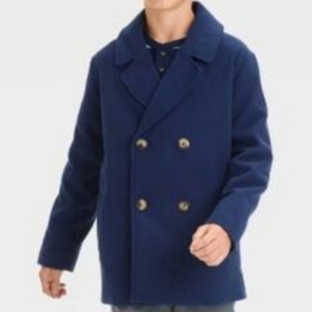 Cat & Jack Blue Peacoat Size Small